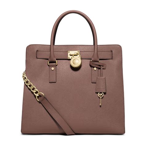 michael michael kors hamilton large saffiano leather tote